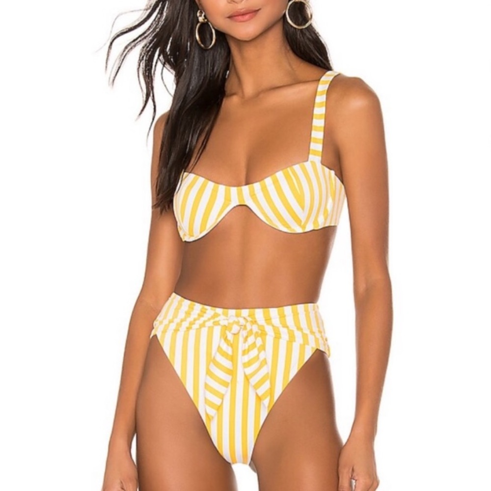 Onia WeWoreWhat Bikini top SZ Large in Sorrento